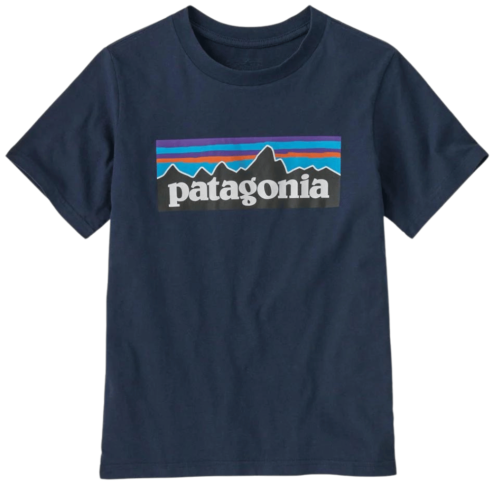 Patagonia  K´S P-6 Logo T-Shirt New Navy