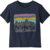 Patagonia  Baby Fitz Roy Skies T-Shirt New Navy