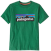 Patagonia  Kids P-6 Logo T-Shirt Gather Green