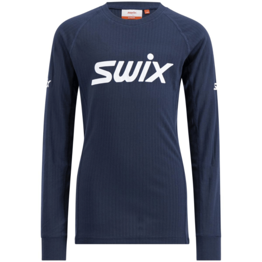 Swix  Racex Classic Long Sleeve Jr Dark Navy/Bright White