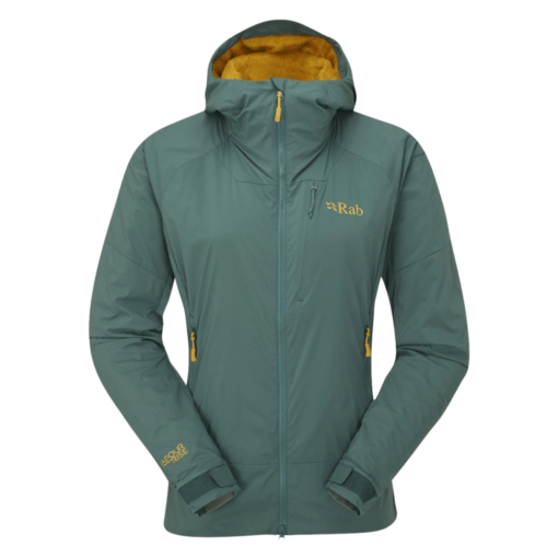 Rab  Vr Summit Jacket Wmns Green Slate