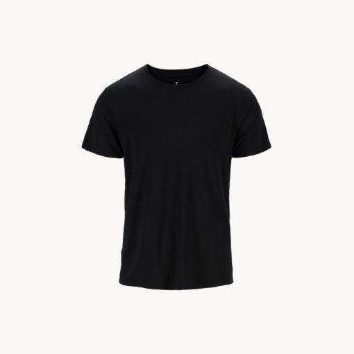 Tufte Wear  Mens Crew Neck Tee Black Beauty/Phantom