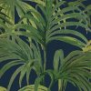Tapet Palmeral Midnight/Green