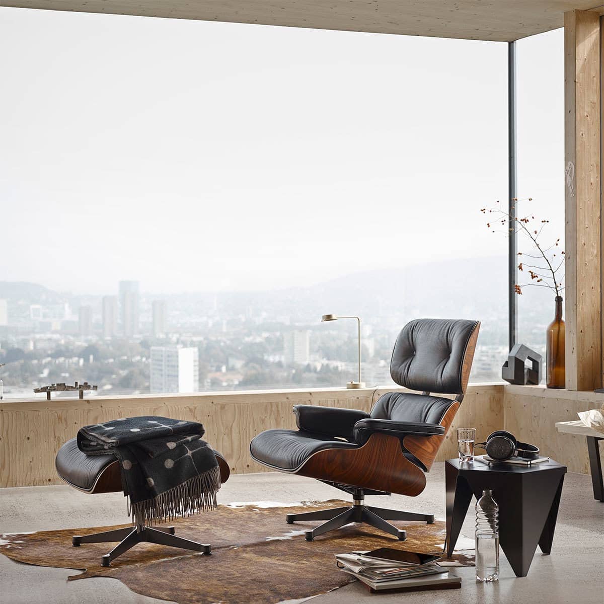 Lounge chair fra Vitra for eske interiør