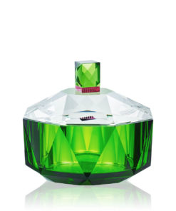 Krukke New Haven Clear/Green/Fuchsia