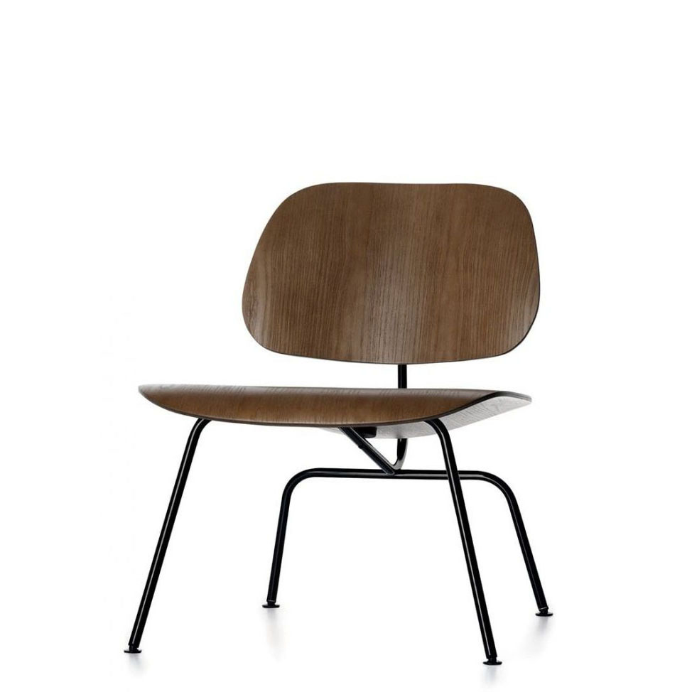 Plywood Lounge Chair LCM Coated Dark/Walnut