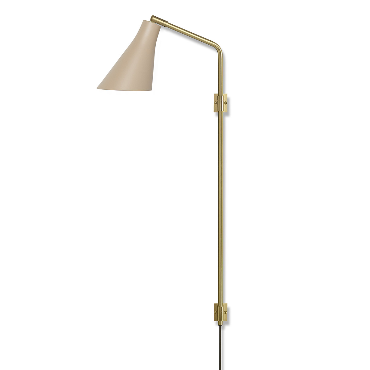 Miller Swing Vegglampe Messing Eske AS Swing vegglampe messing