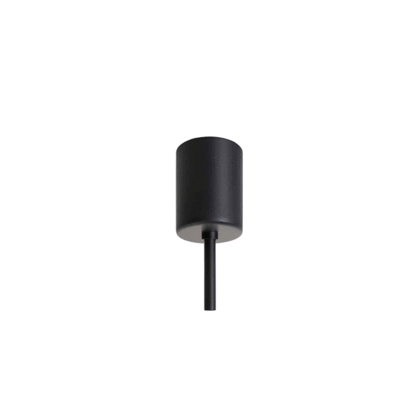 Takkopp Ø50 Black