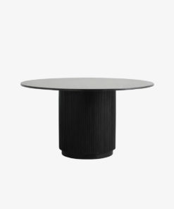 Spisebord Erie Sort Marmor