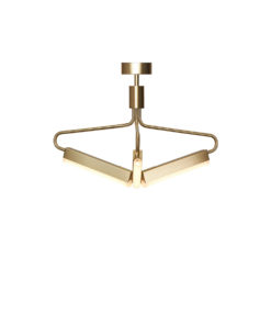 Angel 3 300 Wide Lysekrone H450 Metal