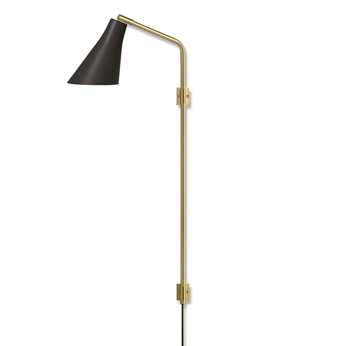 Miller Swing Vegglampe Brass