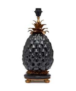 Lampefot Ananas Sort
