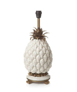 Lampefot Ananas Off White