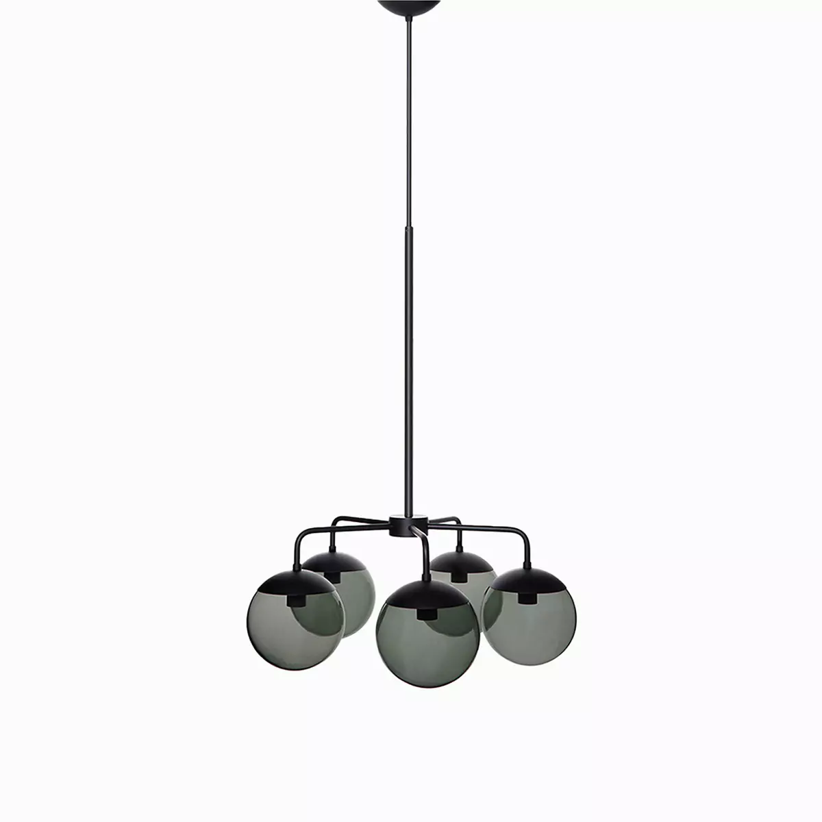 Lord 5 Lysekrone H950-1525 Black