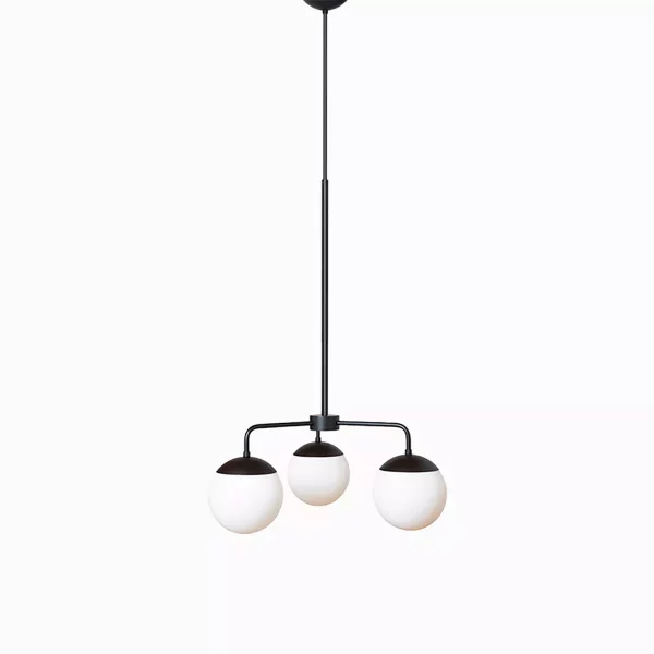 Lord 3 Lysekrone H950-1525 Black