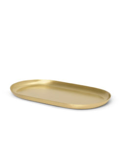 Brett Basho Oval Brass