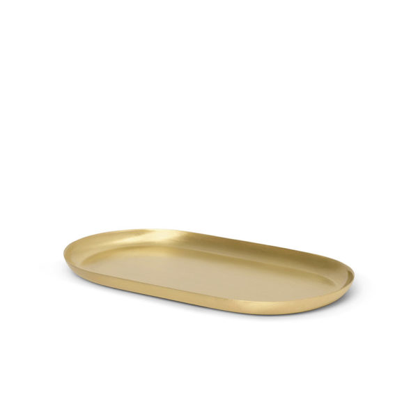 Brett Basho Oval Brass