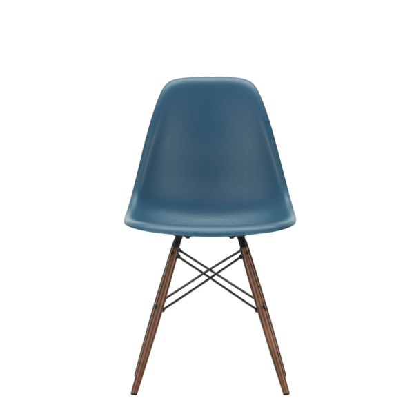 Eames Plastic Side RE Chair DSW Dark Maple