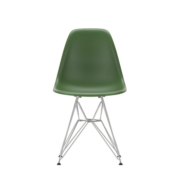 Eames Plastic Side Chair DSR Chromed