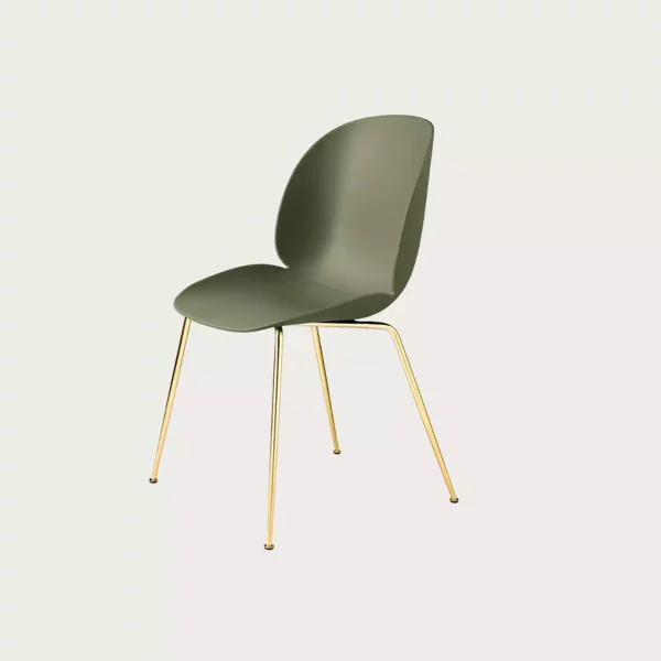 Beetle Spisestol m/Semi Matt Brass