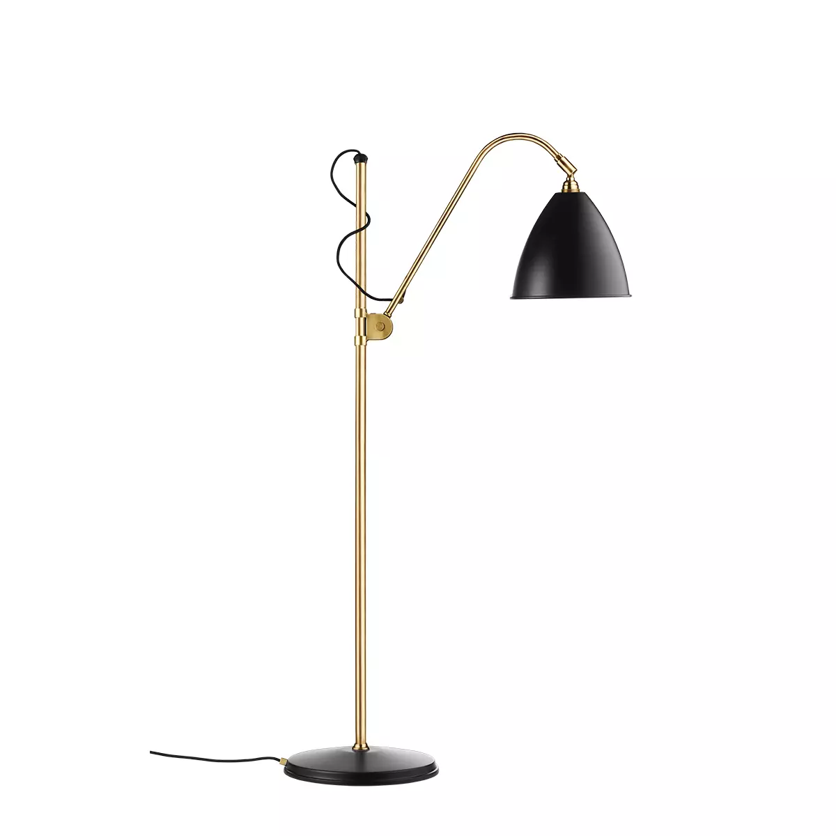 BL3 Gulvlampe Ø21 Brass/Matt Black