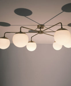 Lord Asymmetrisk Taklampe Brass