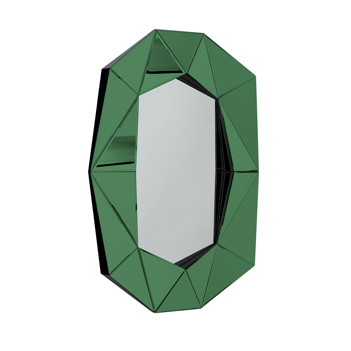 Speil Diamond Large Emerald/Black/Silver