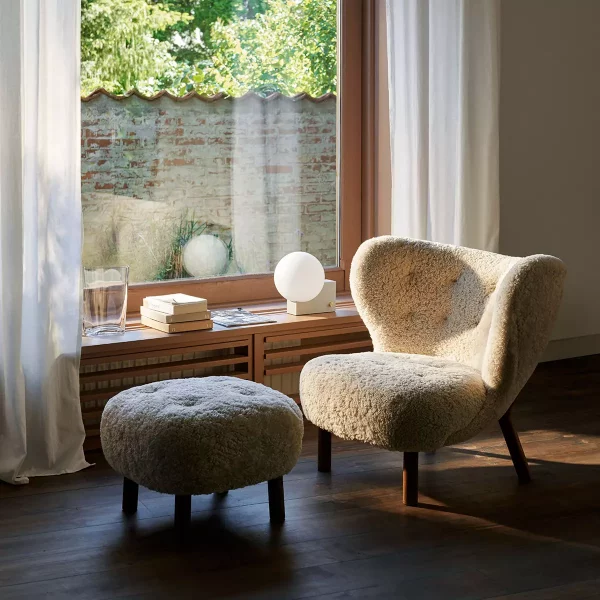 Lille Petra Lenestol + Puff Moonlight