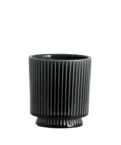 Blomsterpotte Oxna Mørk Grå