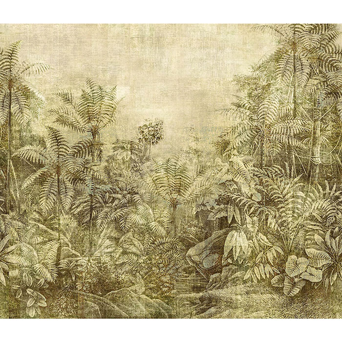 Tapet Wander Leaf - Panorama