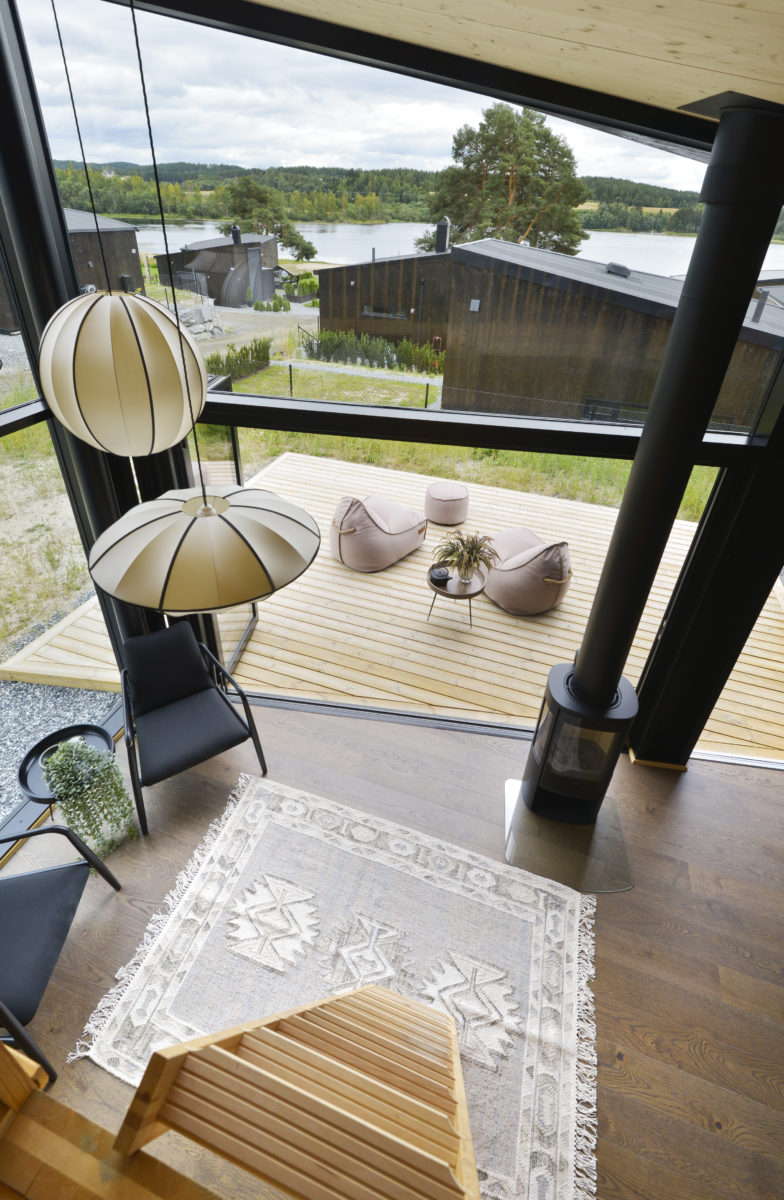 Taklamper i hytte, oi soi oi