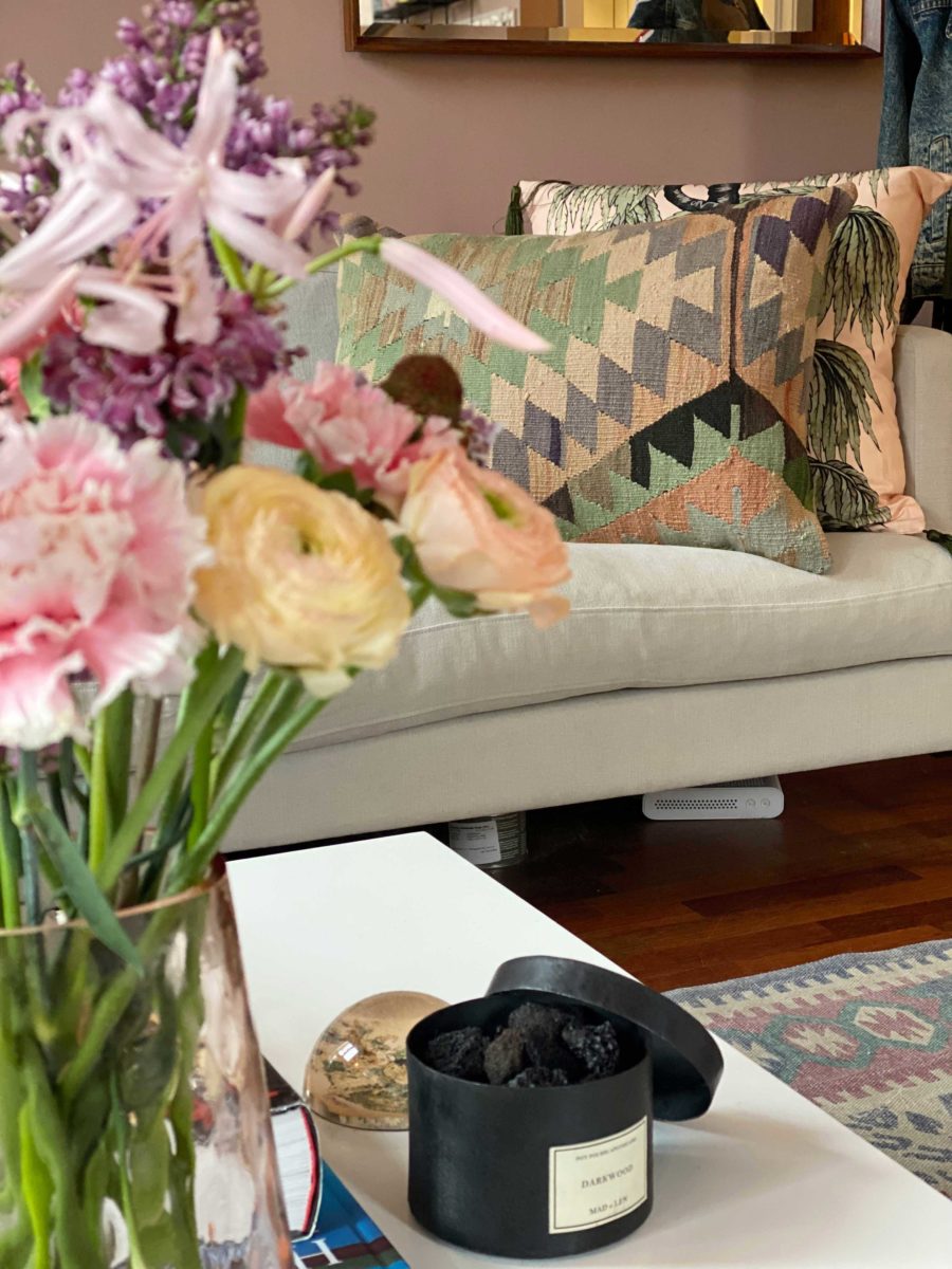 Vase med blomster