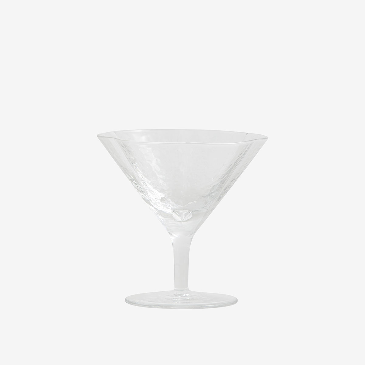 Cocktailglass i klart glass fra Nordal