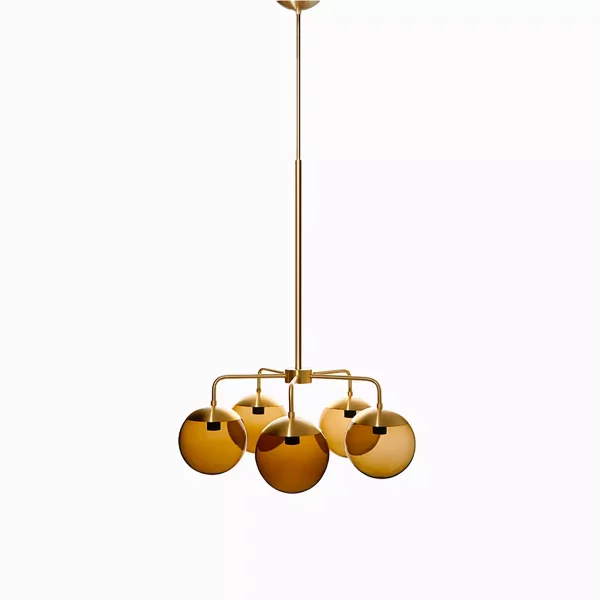 Lord 5 Lysekrone H950-1525 Brass