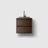H2/60 Kommode m/Norrvange Beige & Black Chrome Servant