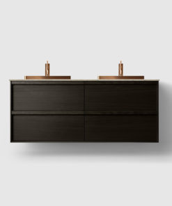 H2/140 Kommode m/Norrvange Light Grey & Copper Servant