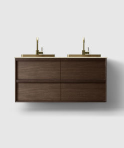 H2/120 Kommode m/Norrvange Beige & Brass Servant