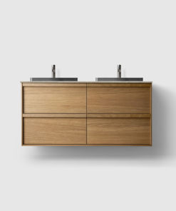 H2/120 Kommode m/Norrvange Light Grey & Stainless Steel Servant