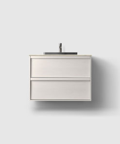 H2/80 Kommode m/Norrvange Beige & Stainless Steel Servant