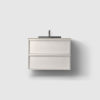 H2/80 Kommode m/Norrvange Light Grey & Stainless Steel Servant