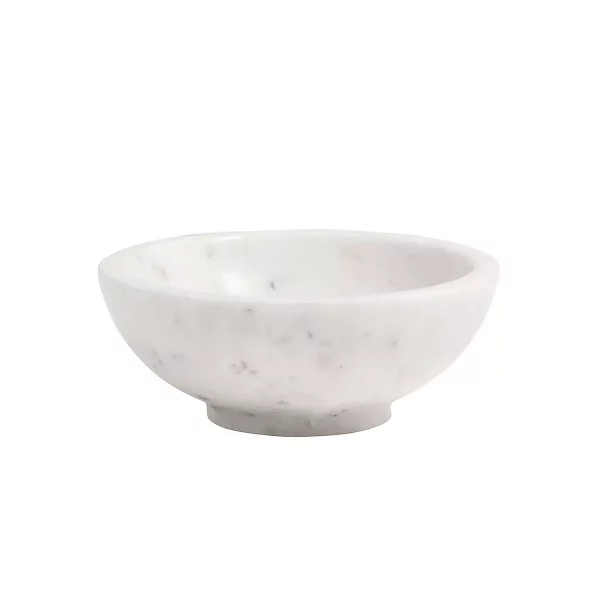 Skål Hvit Marmor 13Ø