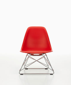 Eames Plastic Side Chair LSR Chrome