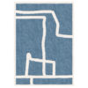 Ullteppe Gotland Klint Cornflower Blue 180x270cm