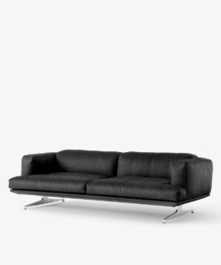 Inland Sofa 3-seter Noble Leather Black