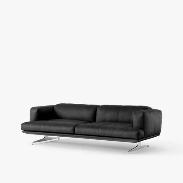 Inland Sofa 3-seter Noble Leather Black