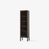 Vitrineskap Trace Singel Dark Stained Oak