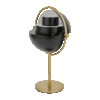 Multi-Lite Oppladbar Bordlampe Brass/Matt Black
