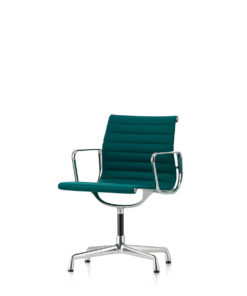 Eames Aluminium Chair EA 104 F80 Chromed
