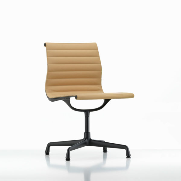 Eames Aluminium Chair EA 101 L50 Deep Black