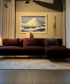 Flaneur 3 seter m/chaiselounge og bakputer PGC
